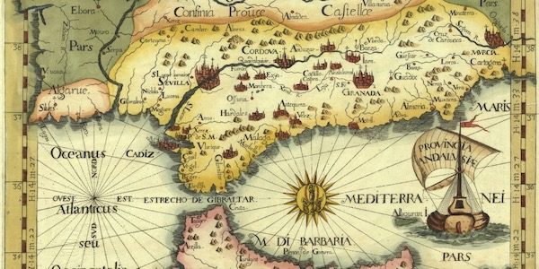 Old Map Of Andalusia